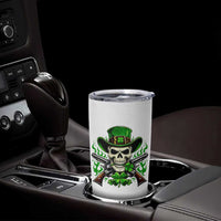 Irish Cowboy Skeleton Tumbler Cup St Patricks Day Party Gift