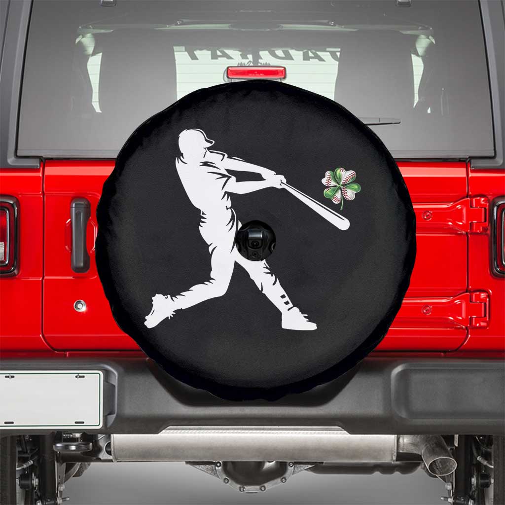 St Patricks Day Baseball Batter Spare Tire Cover Irish Sports Gift