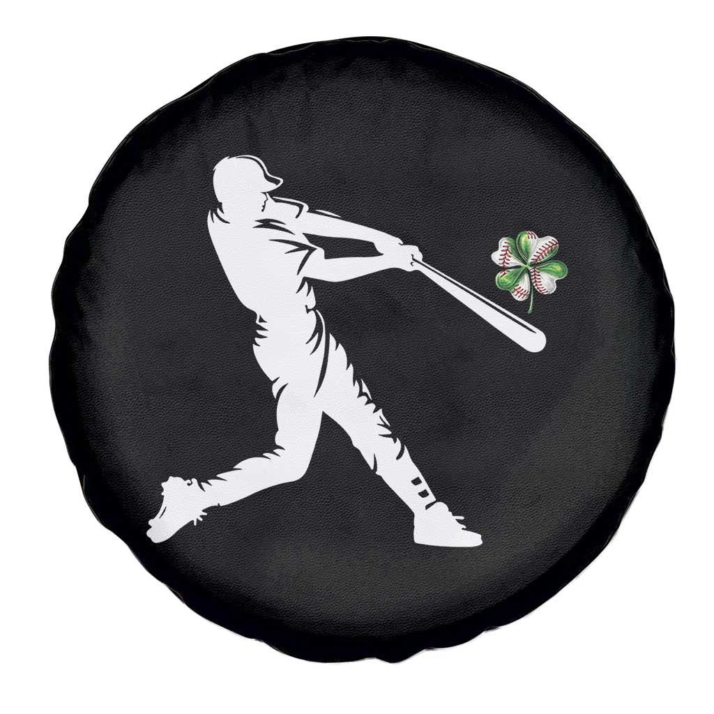 St Patricks Day Baseball Batter Spare Tire Cover Irish Sports Gift