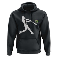 St Patricks Day Baseball Batter Hoodie Irish Sports Gift