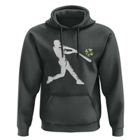 St Patricks Day Baseball Batter Hoodie Irish Sports Gift