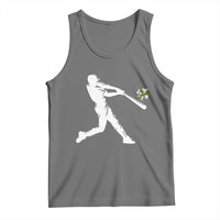 St Patricks Day Baseball Batter Tank Top Irish Sports Gift