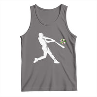 St Patricks Day Baseball Batter Tank Top Irish Sports Gift
