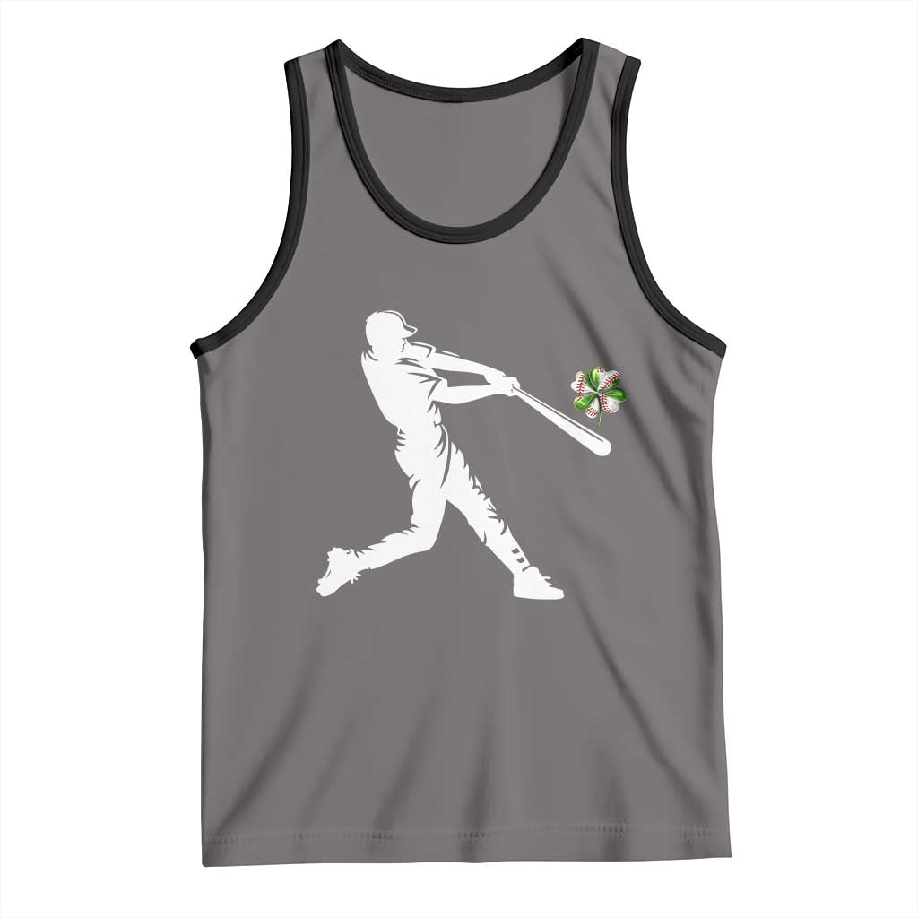 St Patricks Day Baseball Batter Tank Top Irish Sports Gift