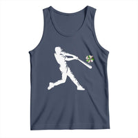 St Patricks Day Baseball Batter Tank Top Irish Sports Gift