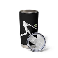 St Patricks Day Baseball Batter Tumbler Cup Irish Sports Gift