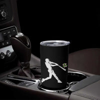 St Patricks Day Baseball Batter Tumbler Cup Irish Sports Gift
