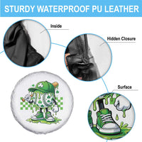 St Patricks Day Shamrock Baseball Player Gift Spare Tire Cover