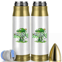 St Patricks Day Shamrock Baseball Player Gift Bullet Tumbler
