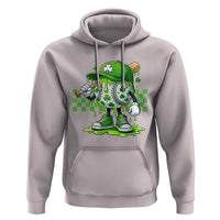 St Patricks Day Shamrock Baseball Player Gift Hoodie