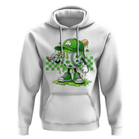 St Patricks Day Shamrock Baseball Player Gift Hoodie