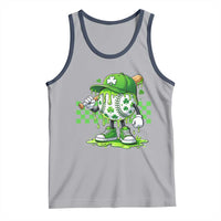 St Patricks Day Shamrock Baseball Player Gift Tank Top