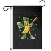 Funny Banana Baseball Player Gift Garden Flag St Patricks Day