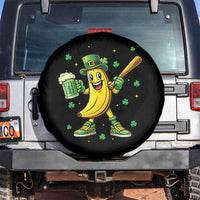 Funny Banana Baseball Player Gift Spare Tire Cover St Patricks Day