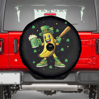 Funny Banana Baseball Player Gift Spare Tire Cover St Patricks Day