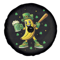 Funny Banana Baseball Player Gift Spare Tire Cover St Patricks Day
