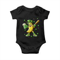 Funny Banana Baseball Player Gift Baby Onesie St Patricks Day