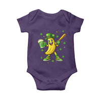 Funny Banana Baseball Player Gift Baby Onesie St Patricks Day