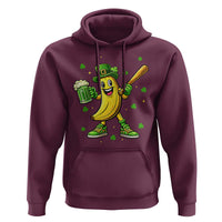 Funny Banana Baseball Player Gift Hoodie St Patricks Day