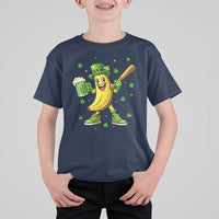 Funny Banana Baseball Player Gift T Shirt For Kid St Patricks Day