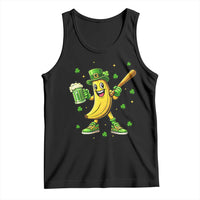 Funny Banana Baseball Player Gift Tank Top St Patricks Day