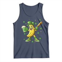 Funny Banana Baseball Player Gift Tank Top St Patricks Day