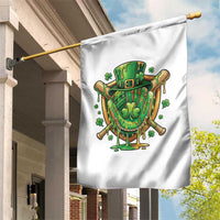 Slimy Shamrock Baseball Glove Garden Flag St Patricks Day Gift