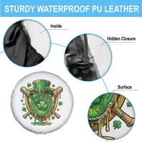 Slimy Shamrock Baseball Glove Spare Tire Cover St Patricks Day Gift