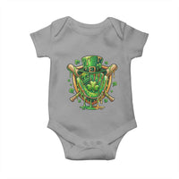 Slimy Shamrock Baseball Glove Baby Onesie St Patricks Day Gift