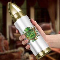 Slimy Shamrock Baseball Glove Bullet Tumbler St Patricks Day Gift