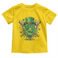 Slimy Shamrock Baseball Glove Toddler T Shirt St Patricks Day Gift