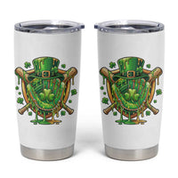 Slimy Shamrock Baseball Glove Tumbler Cup St Patricks Day Gift