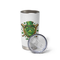 Slimy Shamrock Baseball Glove Tumbler Cup St Patricks Day Gift