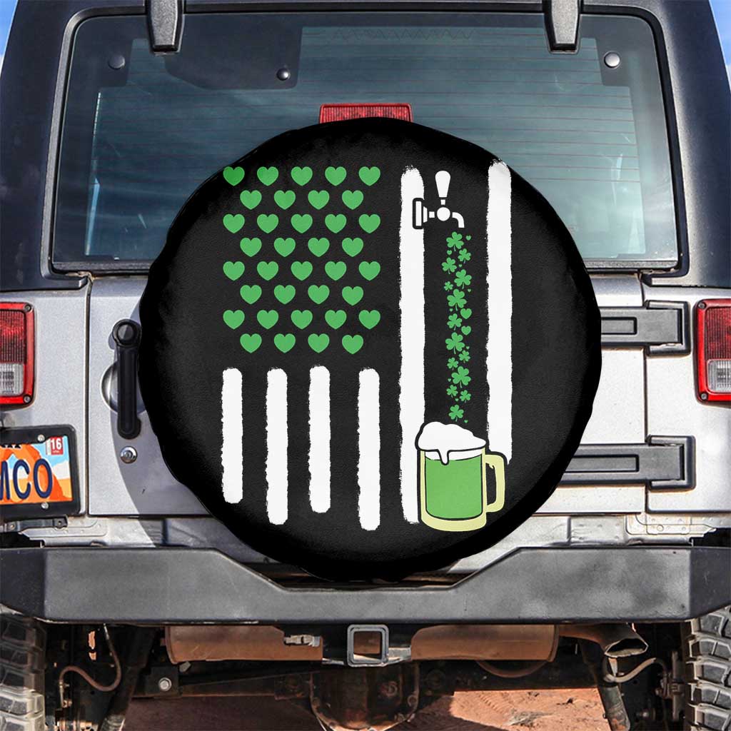 St Patricks Day Irish American Pride Gift Spare Tire Cover