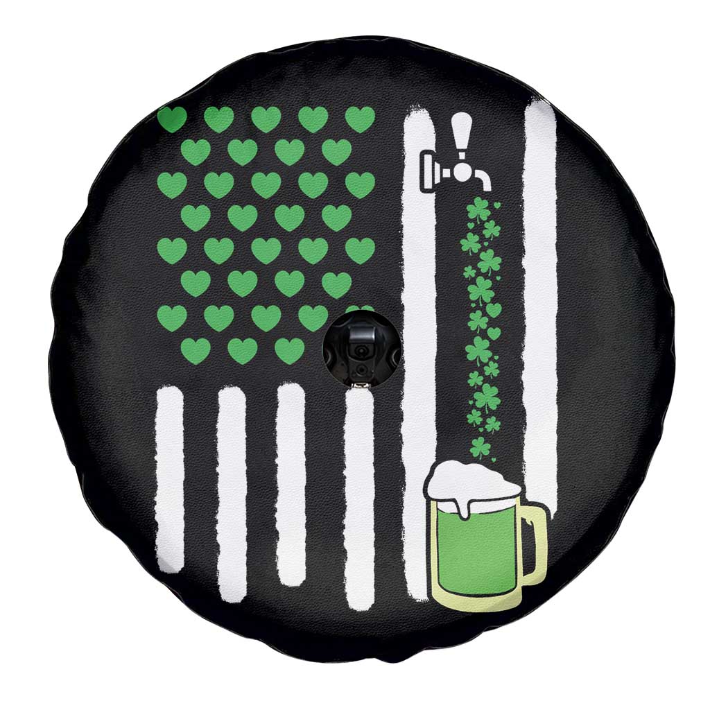 St Patricks Day Irish American Pride Gift Spare Tire Cover