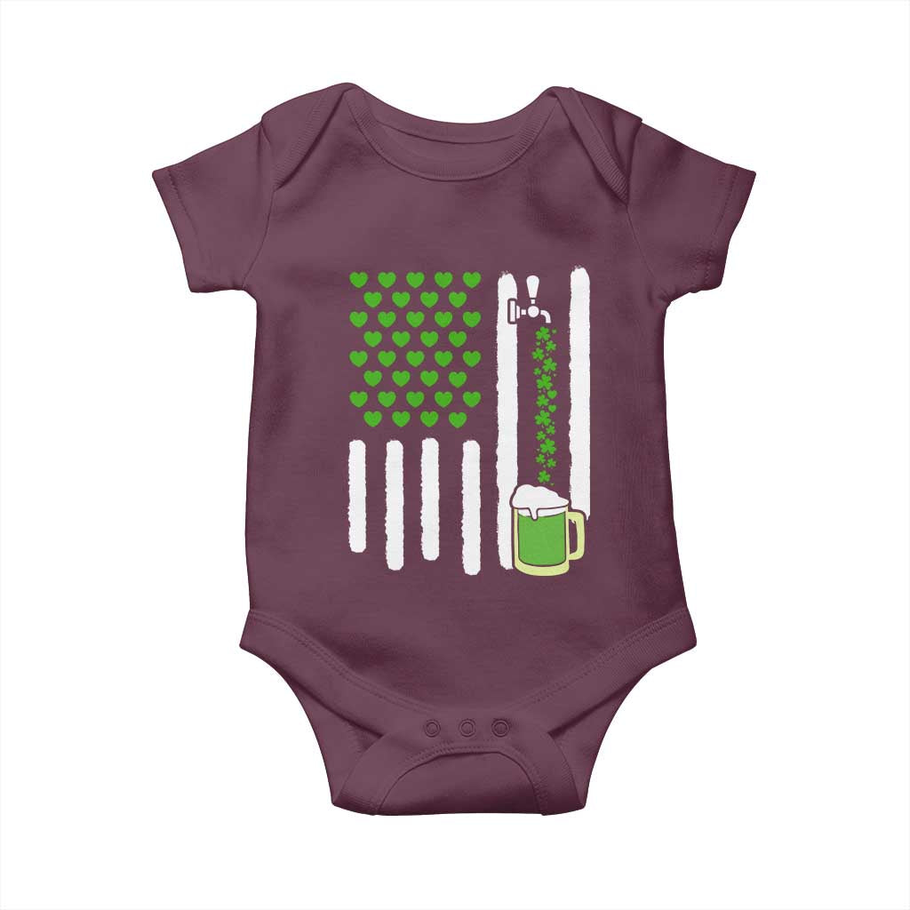 St Patricks Day Irish American Pride Gift Baby Onesie