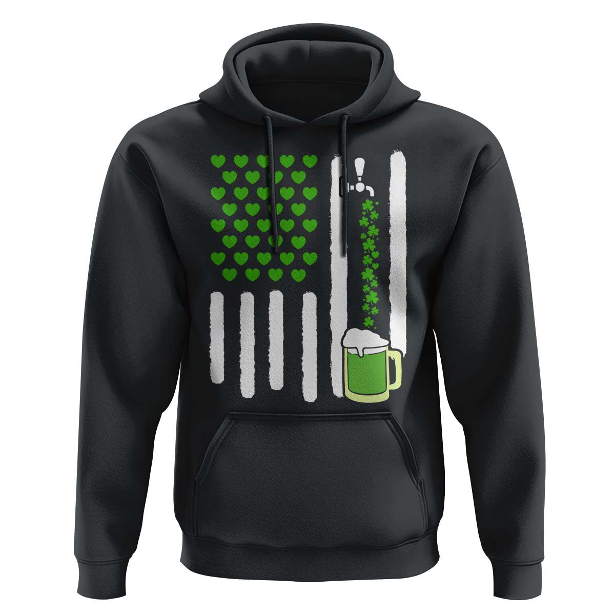 St Patricks Day Irish American Pride Gift Hoodie