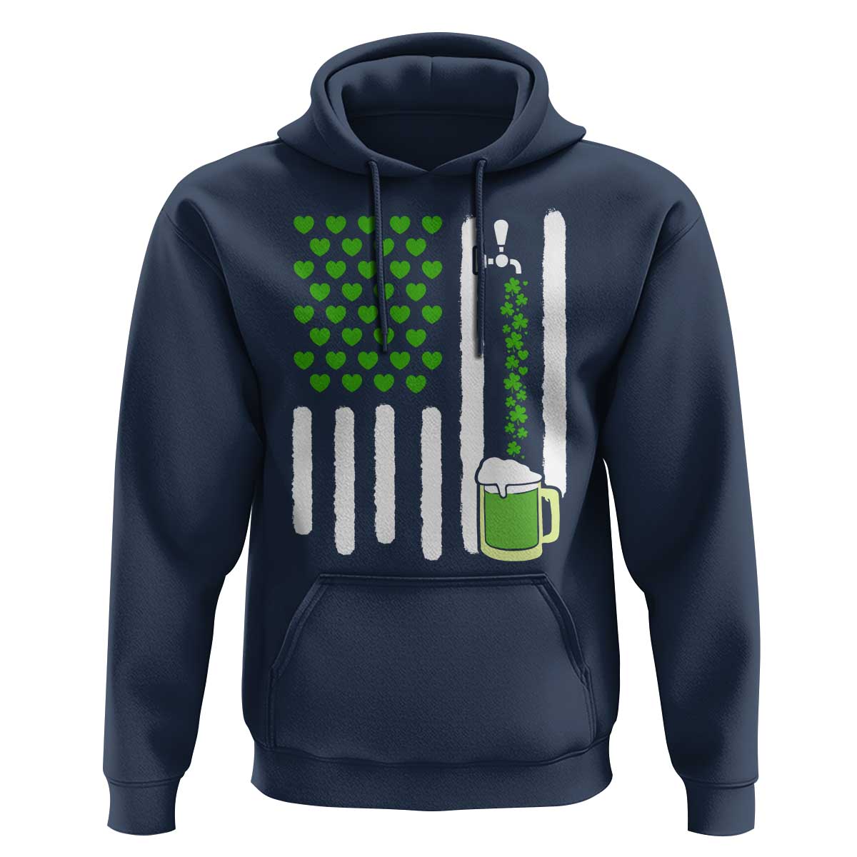 St Patricks Day Irish American Pride Gift Hoodie