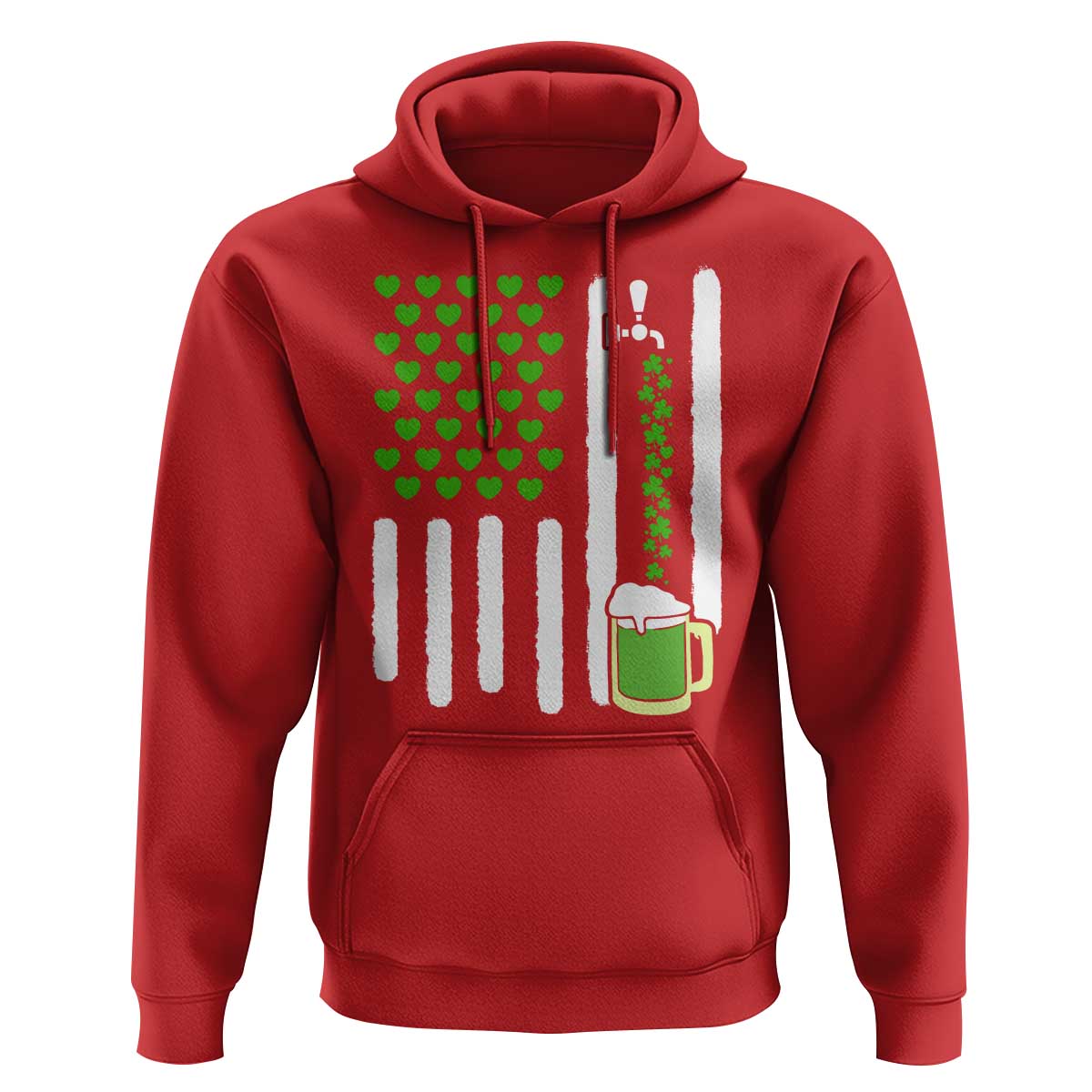 St Patricks Day Irish American Pride Gift Hoodie