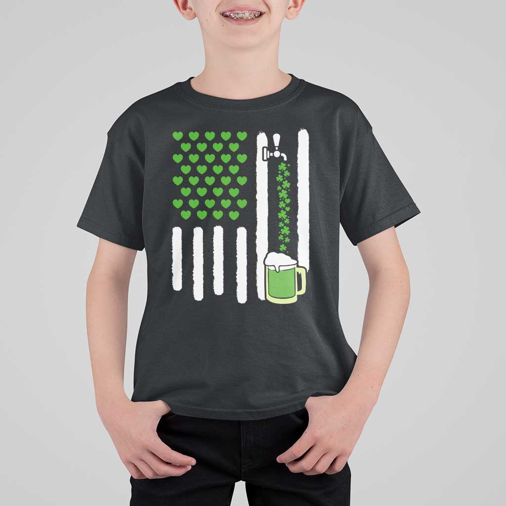 St Patricks Day Irish American Pride Gift T Shirt For Kid