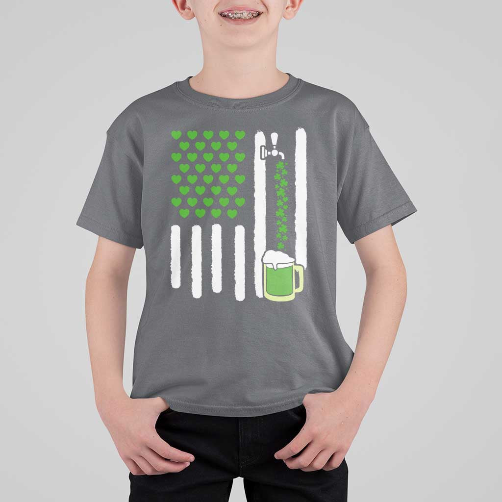 St Patricks Day Irish American Pride Gift T Shirt For Kid
