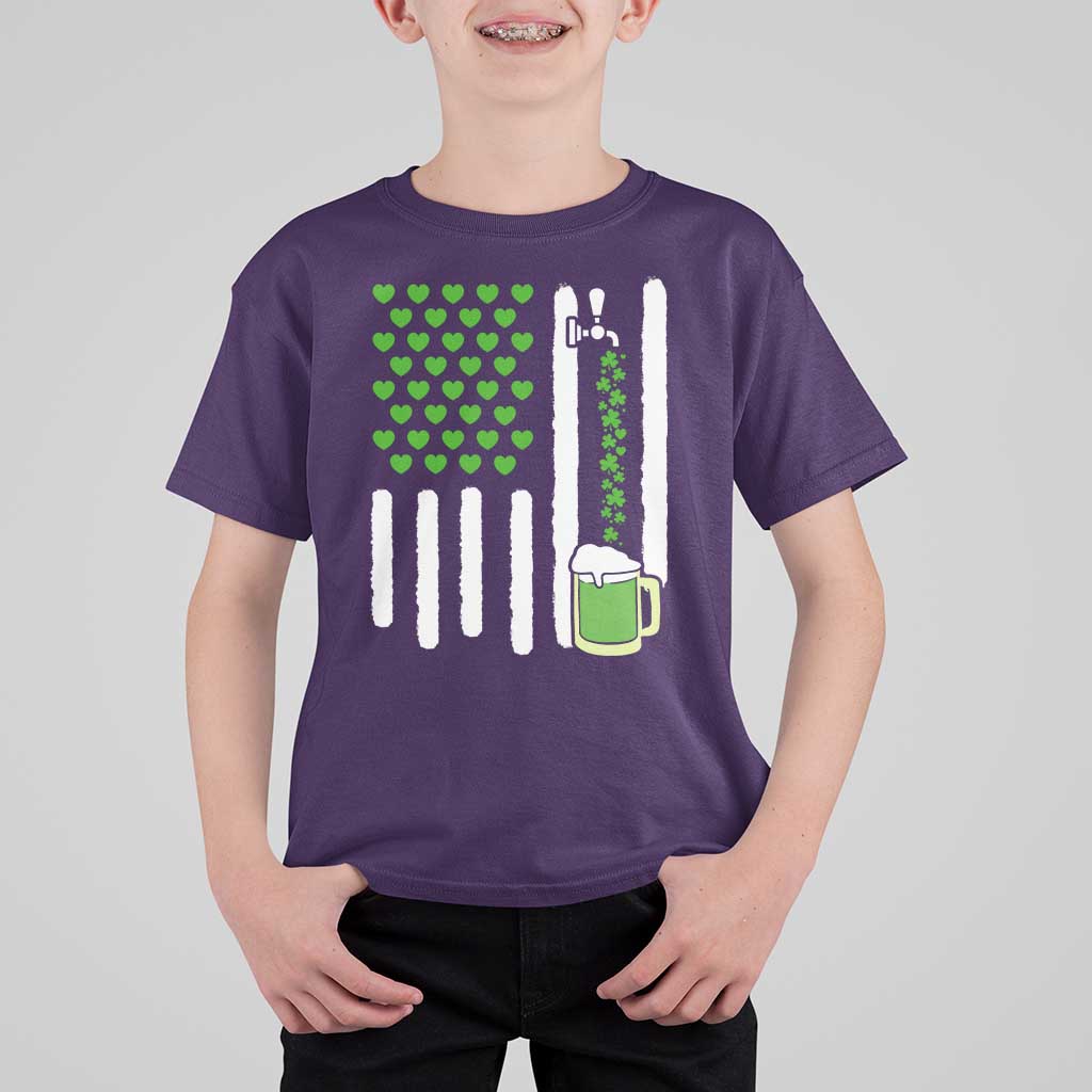 St Patricks Day Irish American Pride Gift T Shirt For Kid