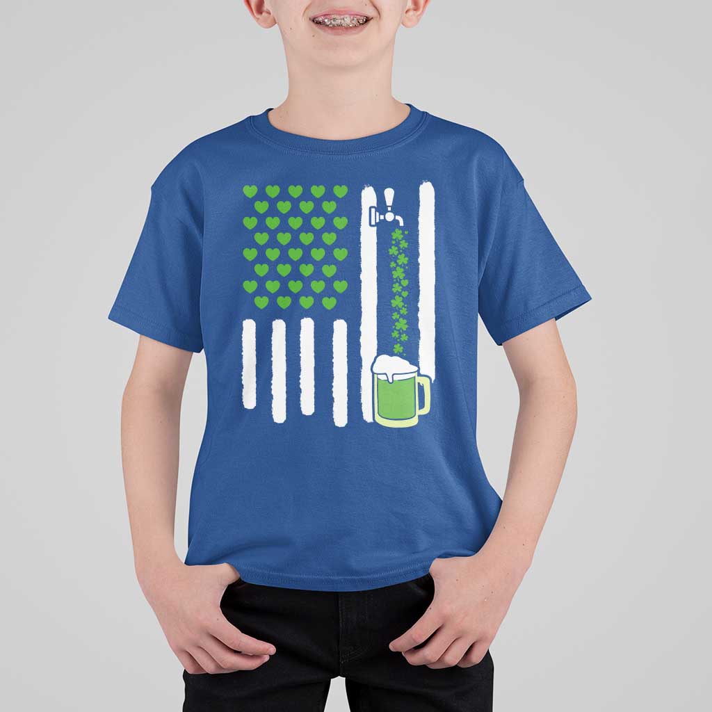 St Patricks Day Irish American Pride Gift T Shirt For Kid