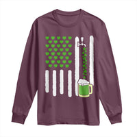 St Patricks Day Irish American Pride Gift Long Sleeve Shirt