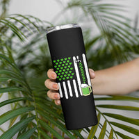 St Patricks Day Irish American Pride Gift Skinny Tumbler