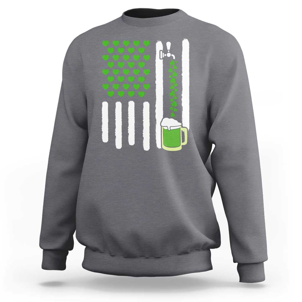 St Patricks Day Irish American Pride Gift Sweatshirt
