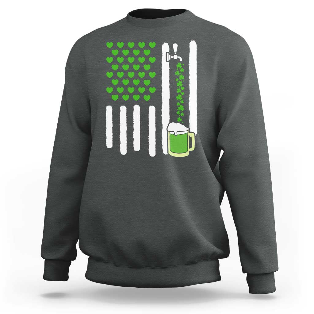 St Patricks Day Irish American Pride Gift Sweatshirt