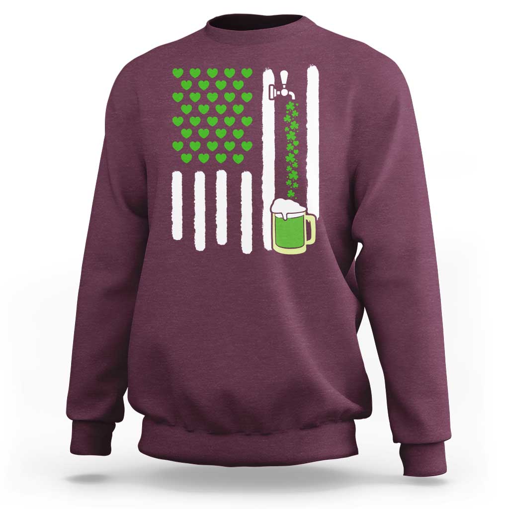St Patricks Day Irish American Pride Gift Sweatshirt
