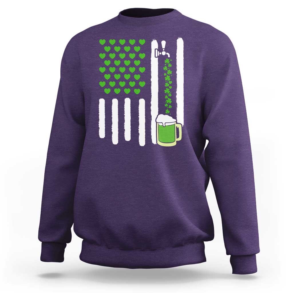 St Patricks Day Irish American Pride Gift Sweatshirt