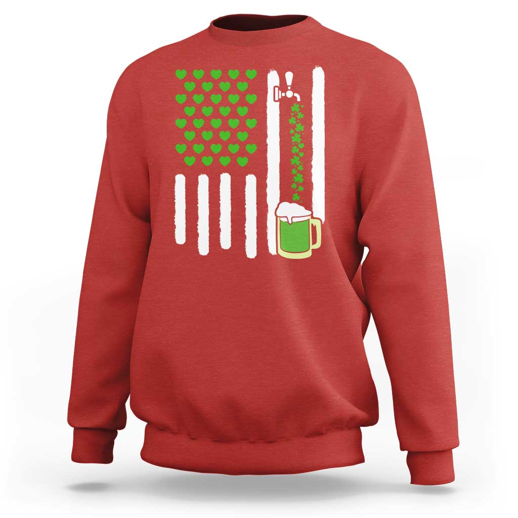 St Patricks Day Irish American Pride Gift Sweatshirt